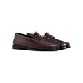 Celine Triomphe Loafers - Burgundy