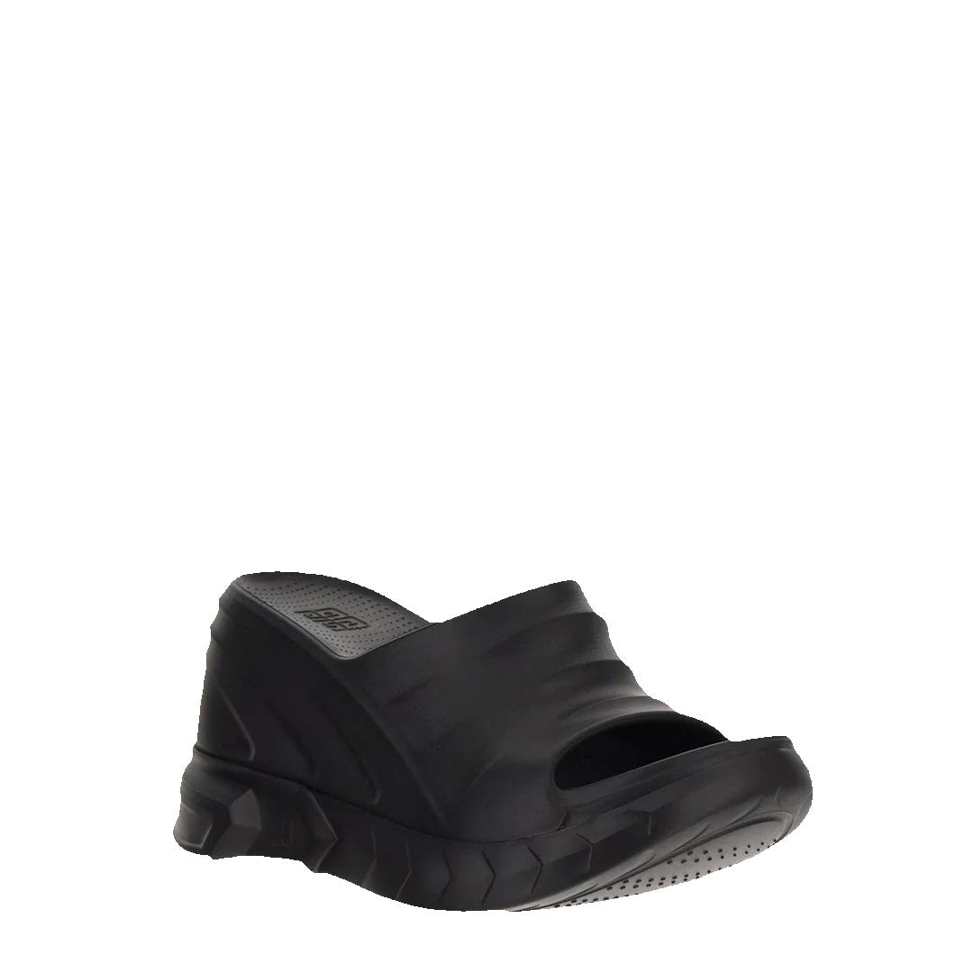 Givenchy Rubber Marshmallow Sandal - Black