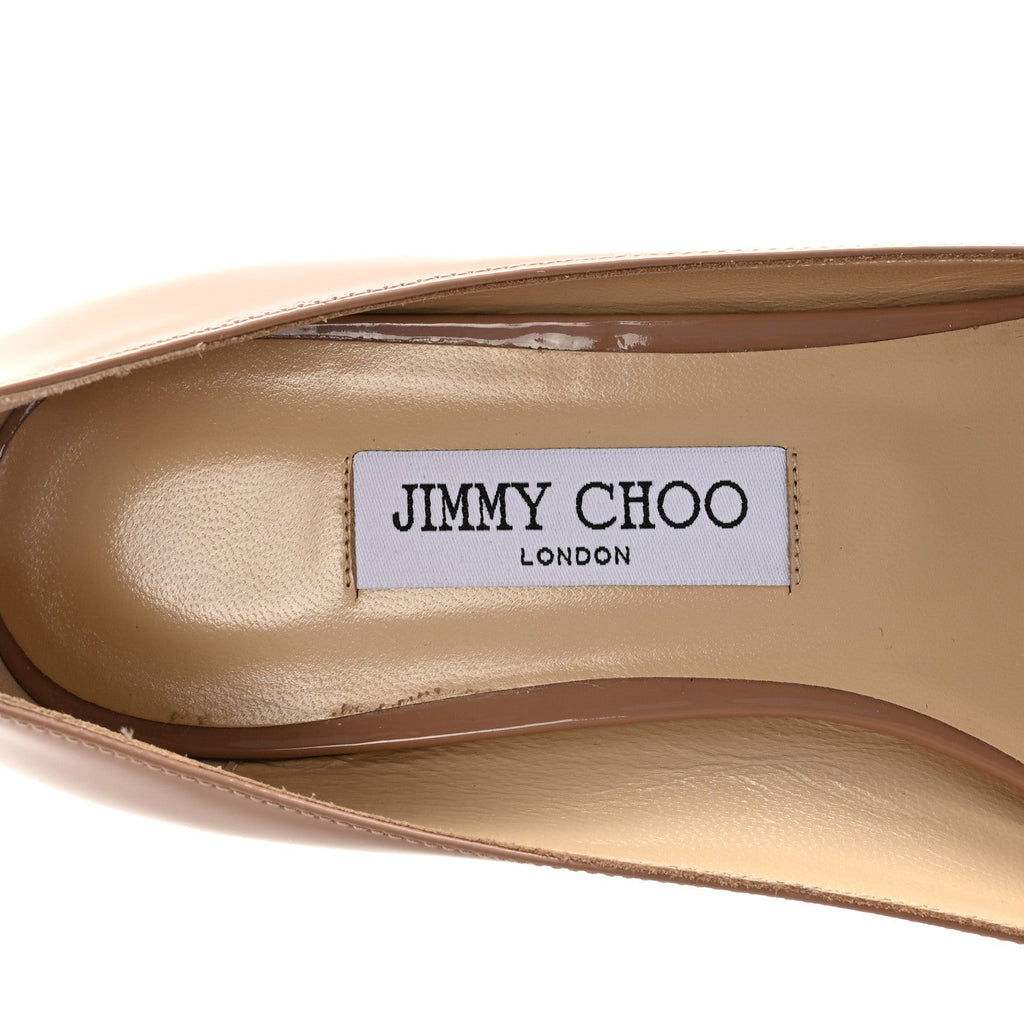VALENTINO GARAVANI TAN-GO PATENT LEATHER BALLET FLATS PINK
