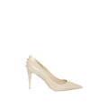 Valentino Garavani Rockstud Kidskin Pumps 40mm - Nude/Ivory