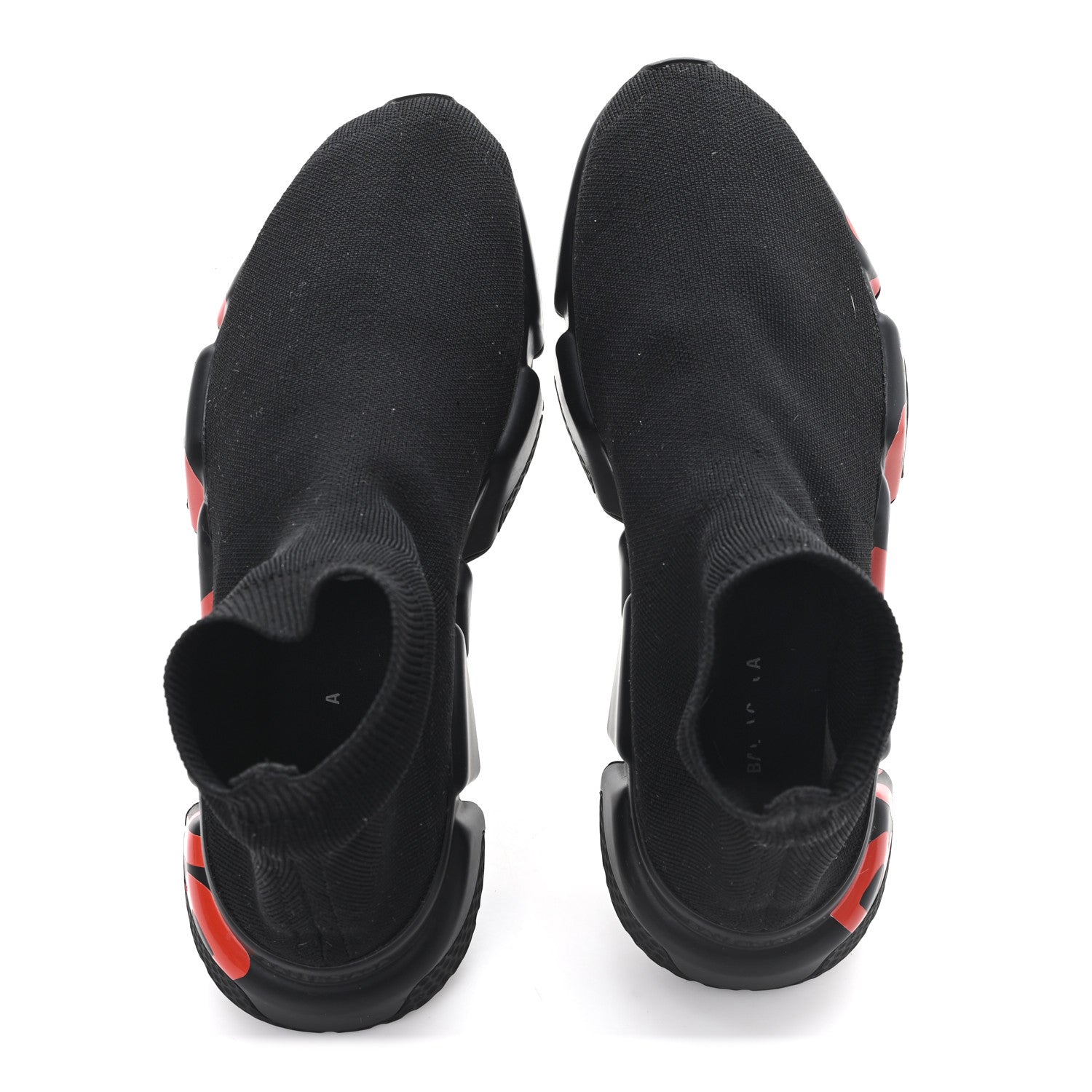 BALENCIAGA SPEED . GRAFFITI SNEAKERS BLACK