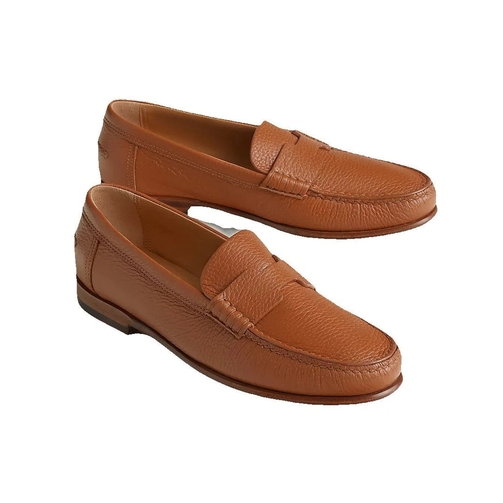 Hermès Kennedy Loafer - Tan/Brown