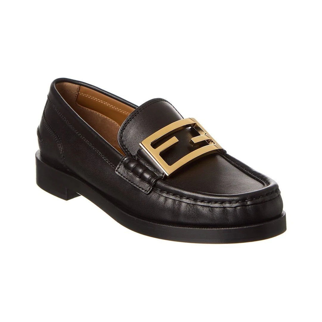 Fendi Mocassino Baguette Loafer - Black (different model - dress loafer)