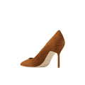 Manolo Blahnik Nadira 90 Jewel Pumps - Brown/Tan