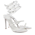 René Caovilla Margherita 50mm Sandal - Crystal/Clear