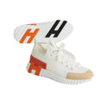 Hermès Lift Slip-On Sneaker - White/Orange