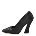 JIMMY CHOO CRYSTAL EMBELLISHED PUMPS BLACK