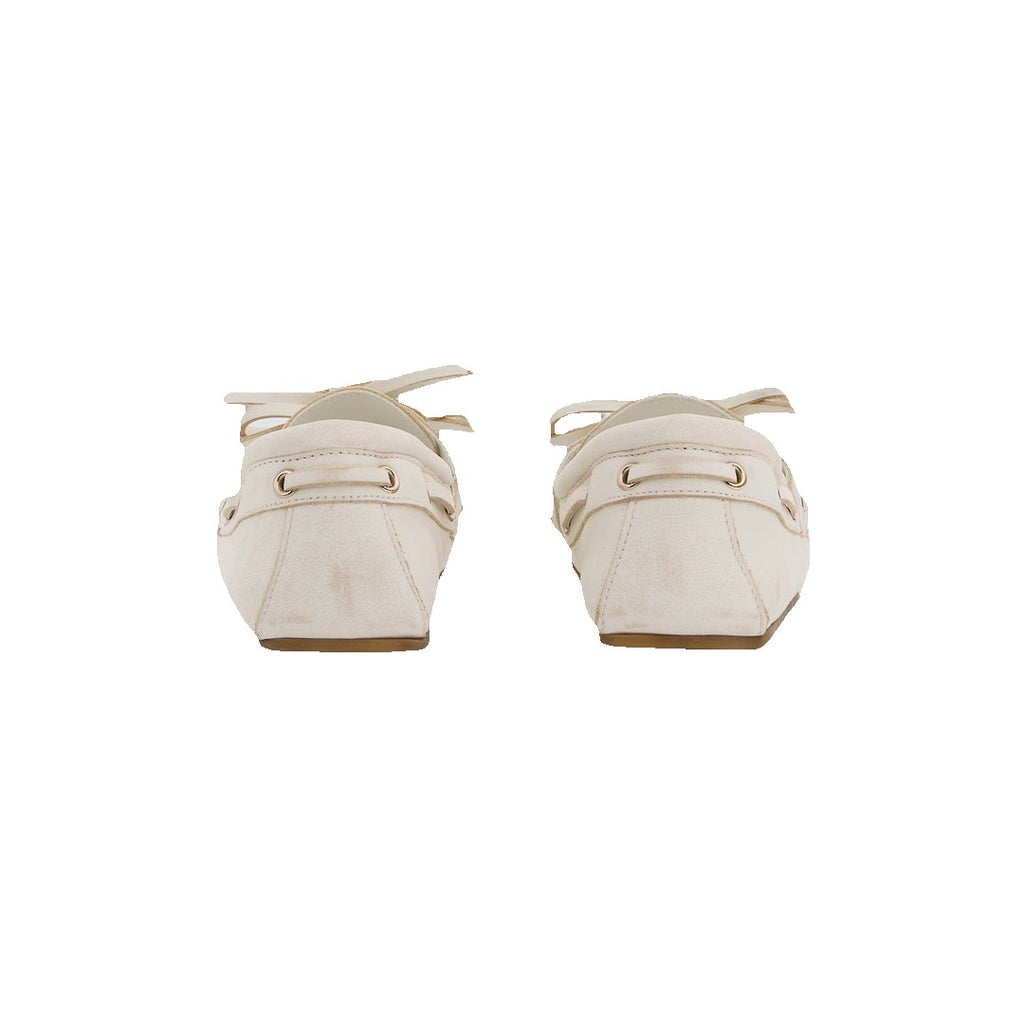 Gucci Interlocking G Boat Shoes - White