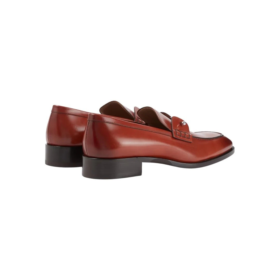 Christian Louboutin Loafer Bronze - Red/Cognac