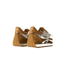 Loewe Flow Runner 2.0 Nylon and Suede Dark Navy - Tan/Brown