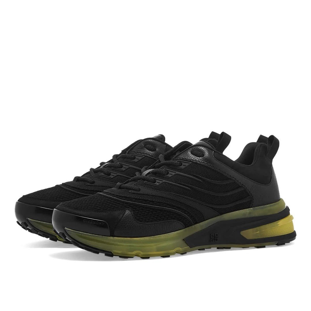 Givenchy GIV 1 Runner Sneaker - Black/Yellow sole