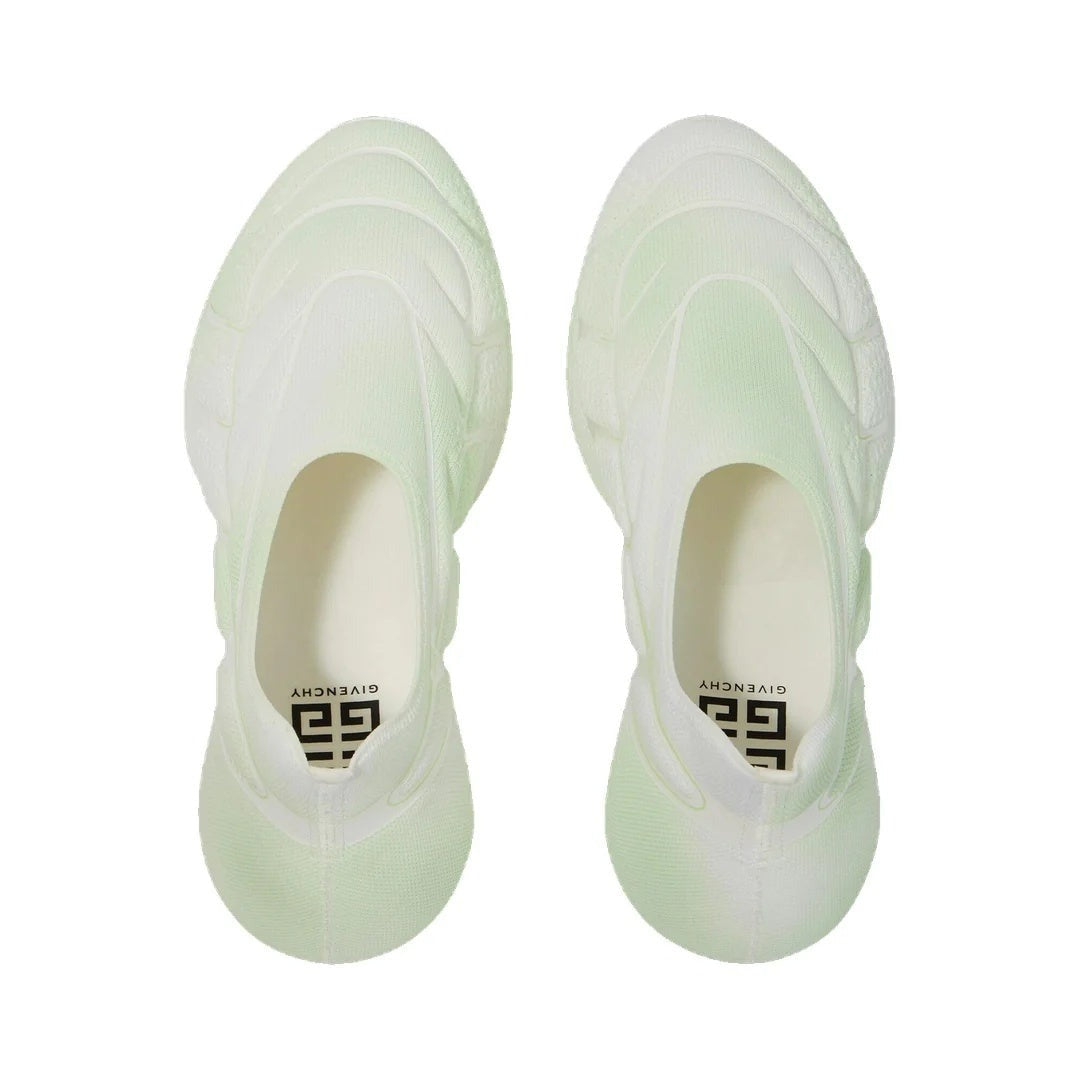 Givenchy TK-360 Technical Mesh Sneakers - Light Green/White