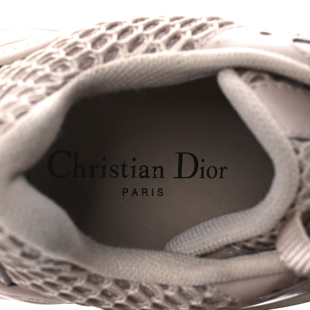 CHRISTIAN DIOR DIOR D-CONNECT SNEAKERS BEIGE & NUDE