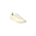 Celine Logo Velvet Suede Sneaker - Cream/Beige