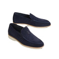 Hermès Low Loafer Beige - Navy