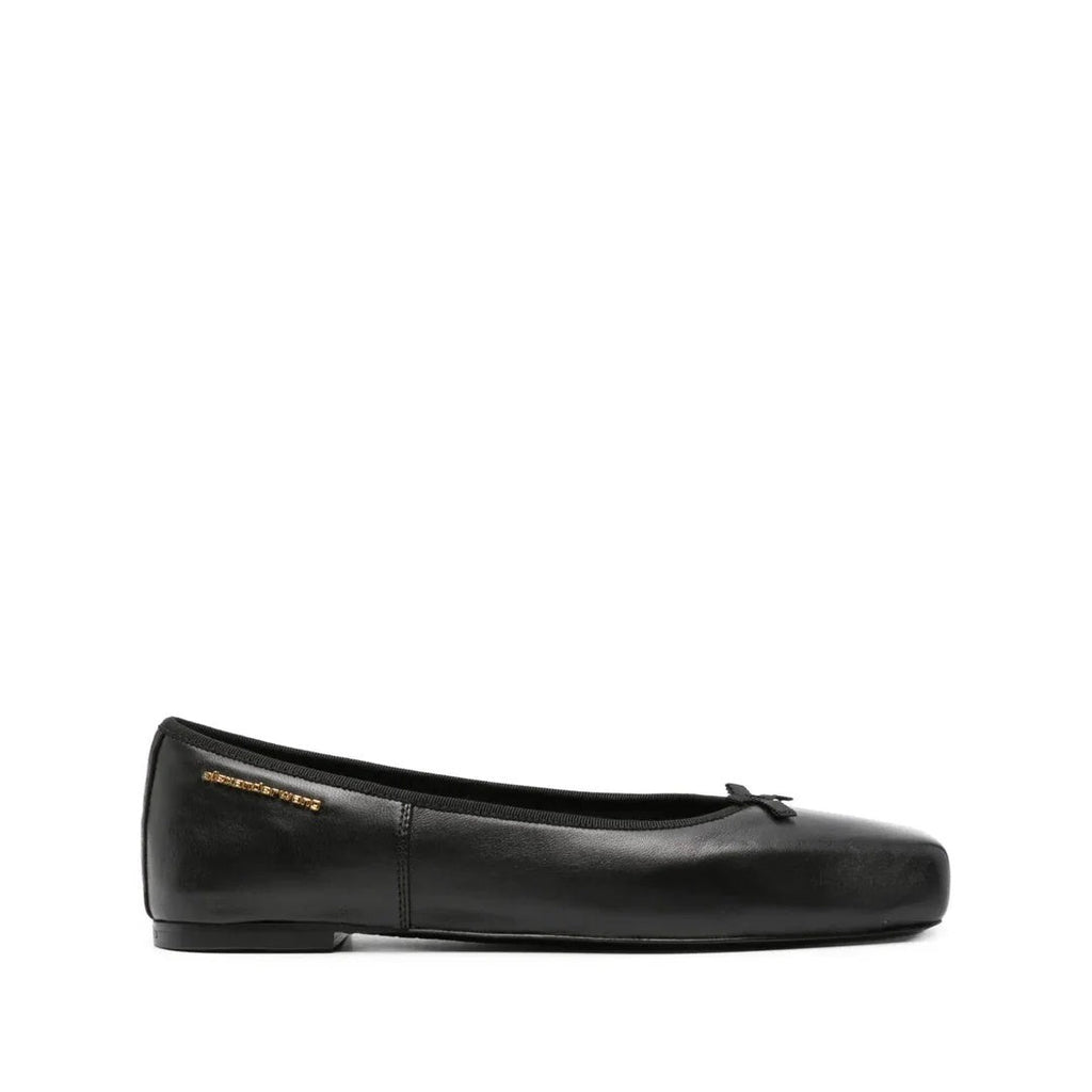Alexander Wang Crystal Chain Trim Ballet Flats Black - Black (no crystal chain trim)