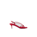 Prada Heeled Sandal - Red