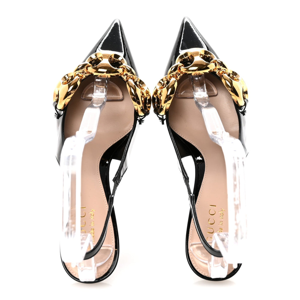 PRADA SLINGBACK PUMPS BLACK