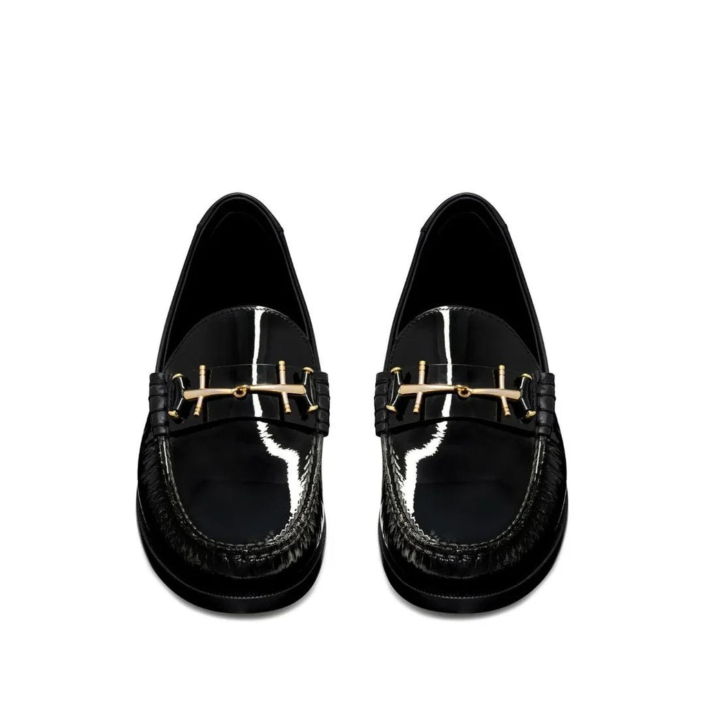 Saint Laurent Le Loafer Loafers - Black patent with horsebit