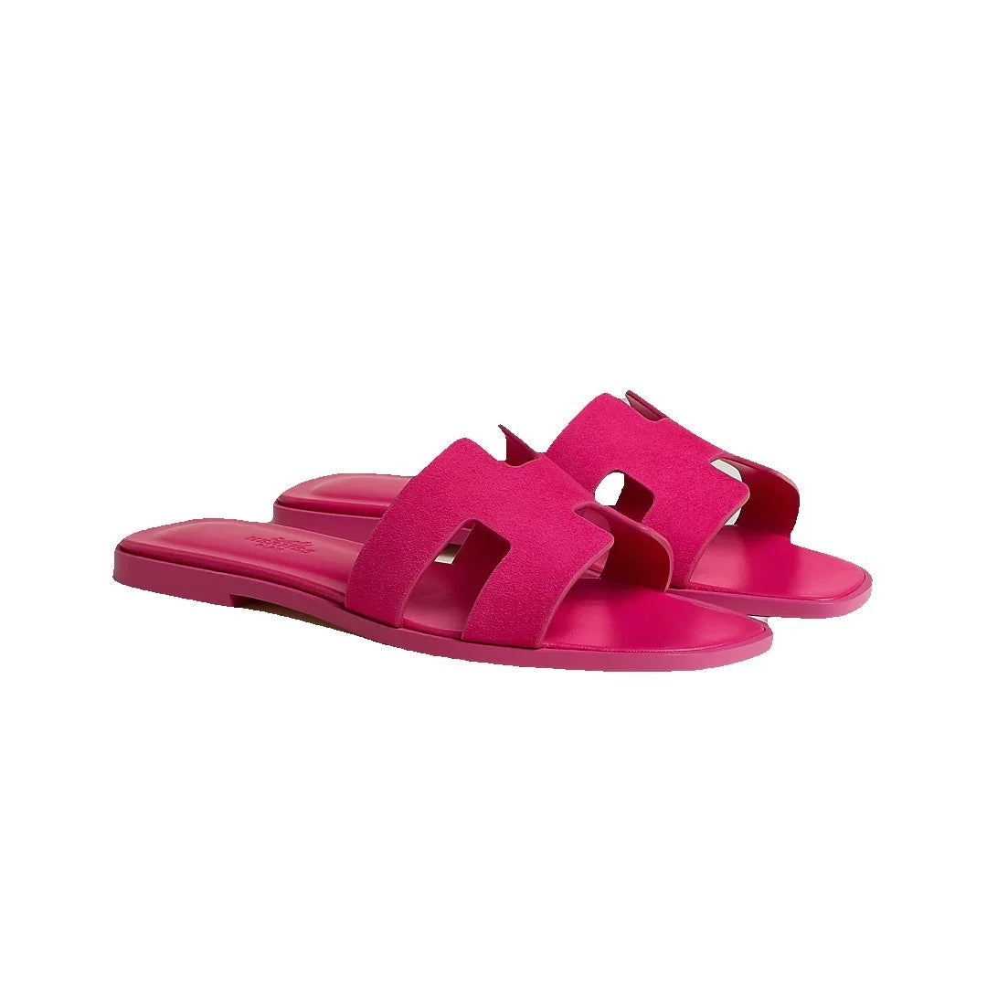 Hermès Hermes Epsom Oran Sandal - Pink