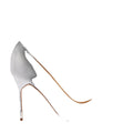 Manolo Blahnik 90mm BB Raffia Pointed-Toe Pumps - White