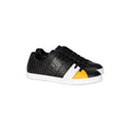 Fendi Lambskin FF Embossed Rise Low Top Sneaker - Black