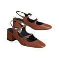Hermès Jackie 50 Pump - Brown/Tan