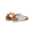 Loewe Ballet Runner 2.0 Suede and Mesh Red/White/Purple - White/Tan