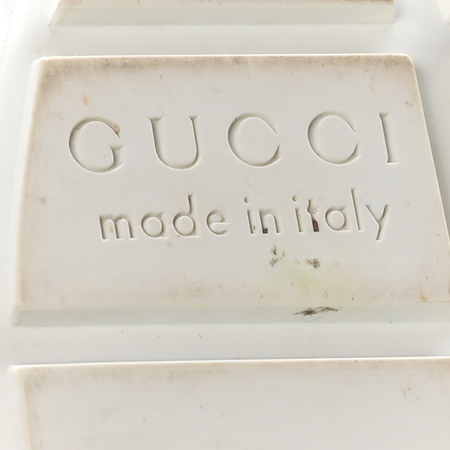 GUCCI GG SUPREME MONOGRAM RHYTON SNEAKERS WHITE