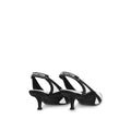 Louis Vuitton Metallic Lambskin Archlight Slingback Pump Argent - Black/White
