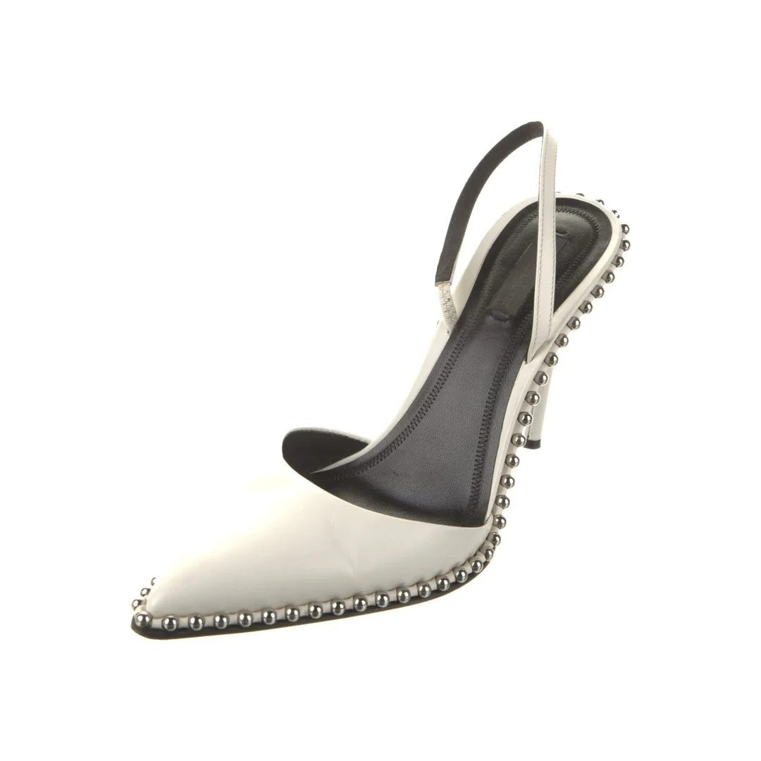 Alexander Wang Tia Slingback Pump - White