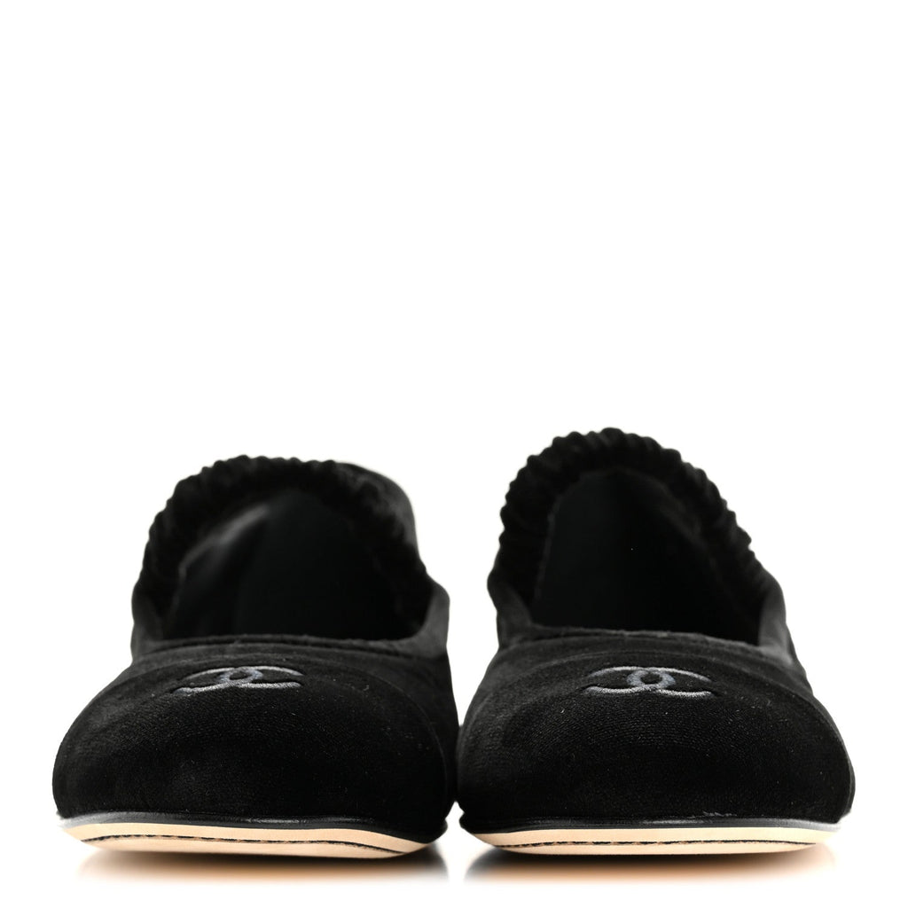 GIVENCHY SLICED SQUARE MARY JANE FLATS BLACK WITH STUDS