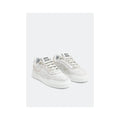 Miu Miu Allacciate Leather Buckle Low-Top Sneakers - White