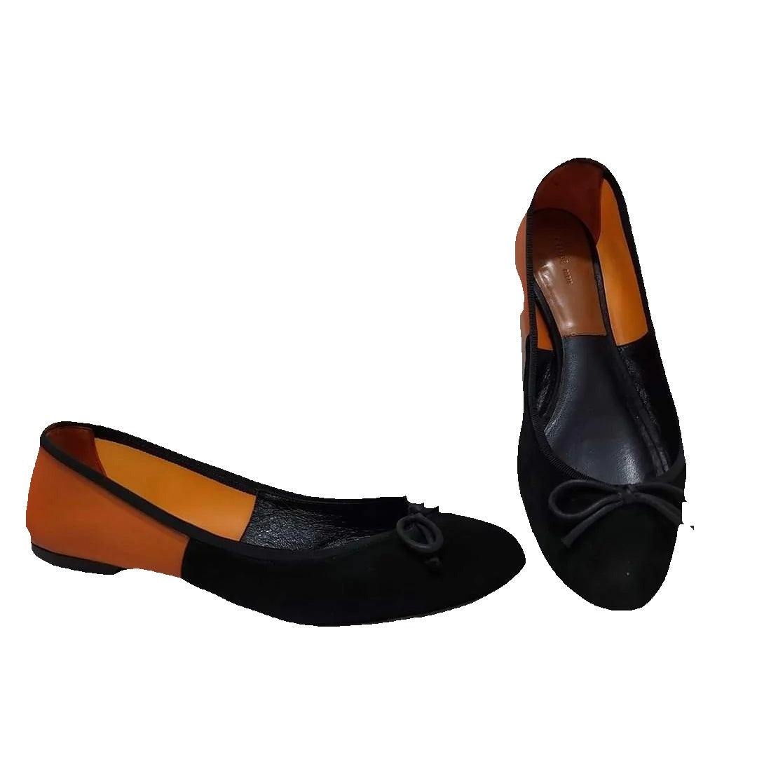 Celine Flat Shoes Le Sahara - Black/Tan