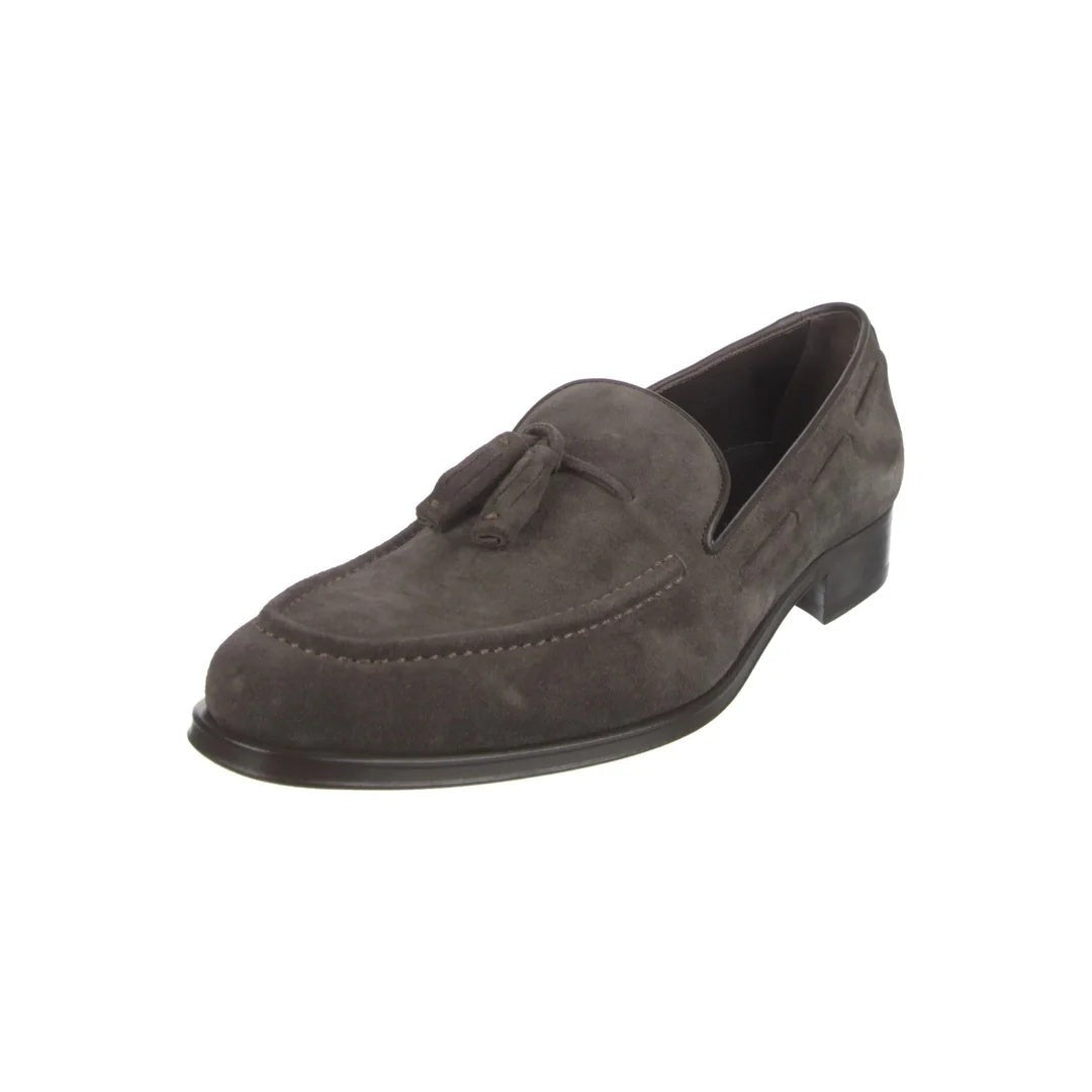Fendi Suede Loafer - Brown