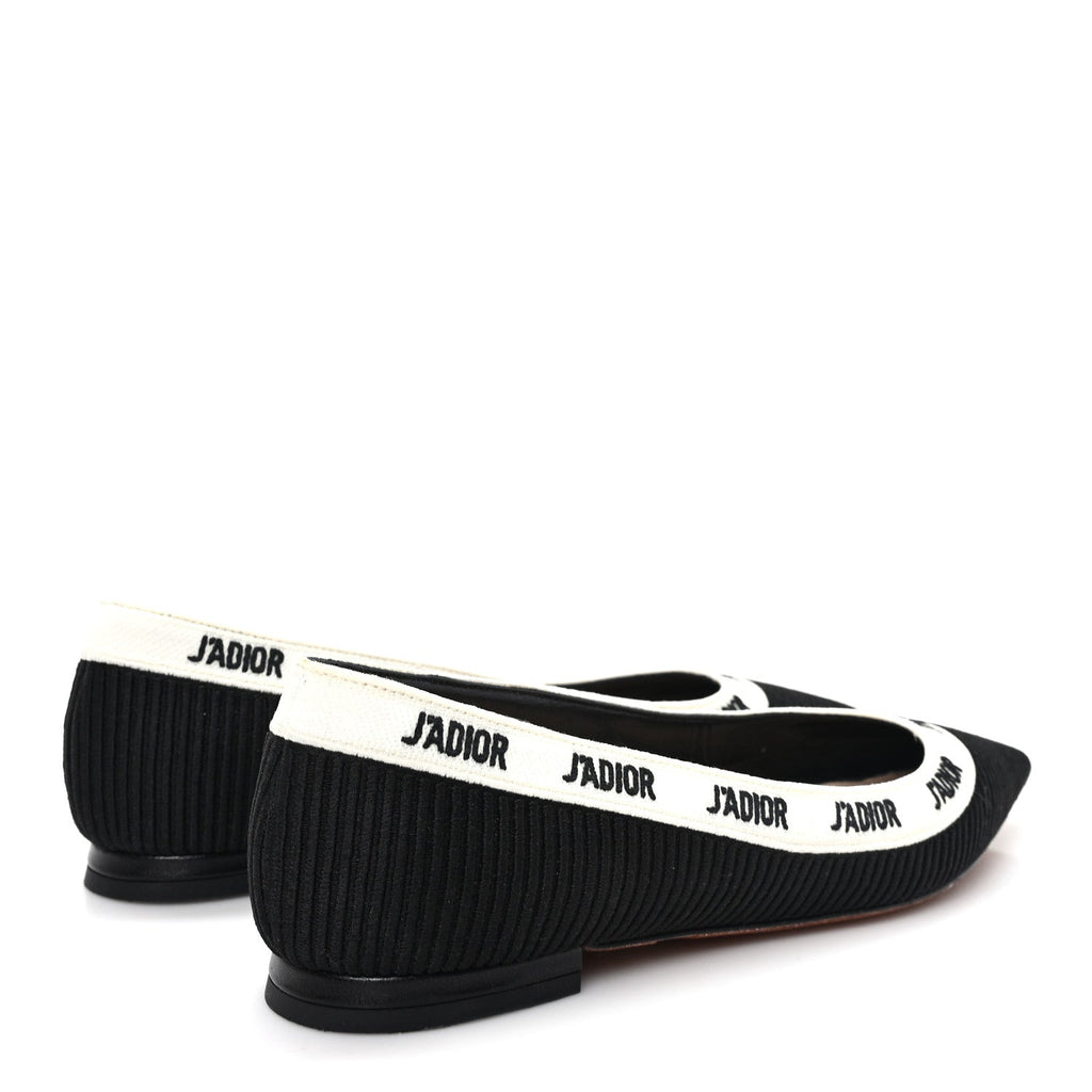 DIOR BALLET FLATS BLACK