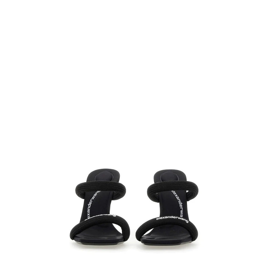 Alexander Wang Julie Padded Heeled Sandal - Black