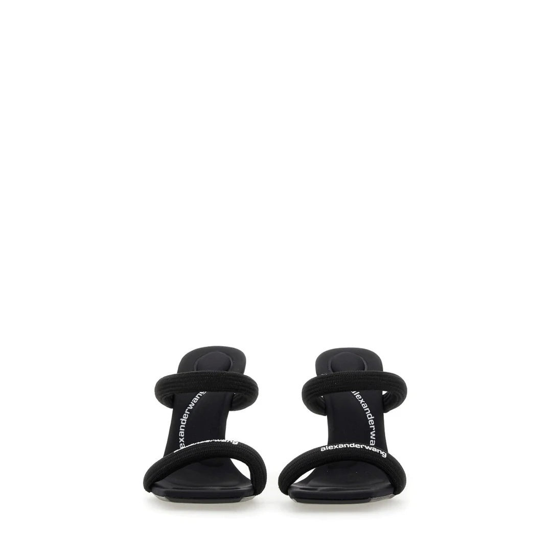 Alexander Wang Julie Padded Heeled Sandal - Black