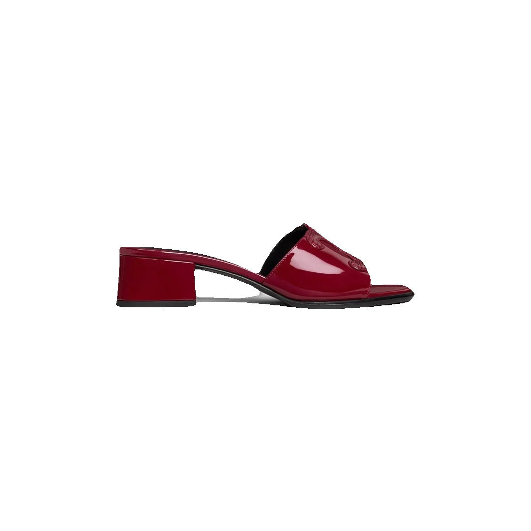 Celine Clemence Mule - Red
