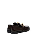 Bottega Veneta Moccasin Astaire - Dark Brown/Black