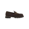 Gucci Flat Shoes Calf Leather/Leather Sole - Dark Brown