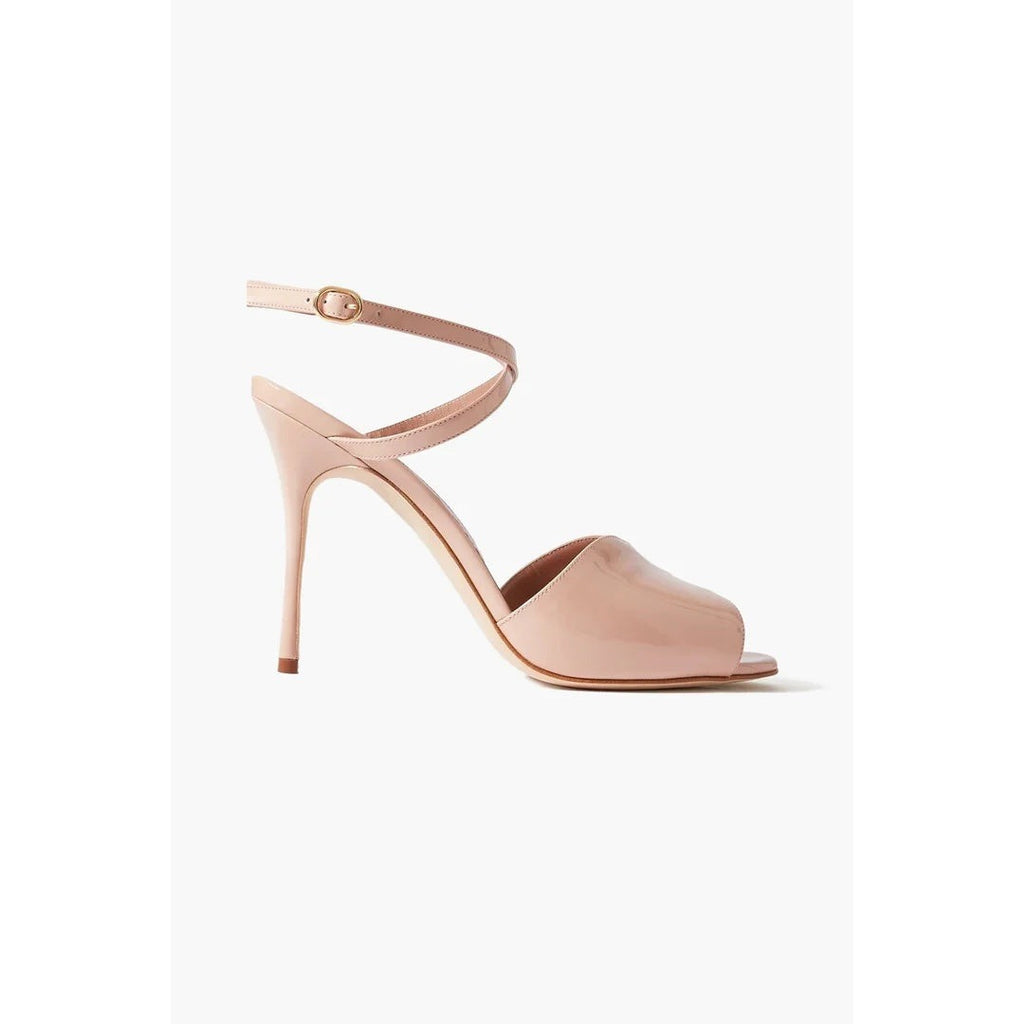 Manolo Blahnik Hourani Sandals - Nude/Beige