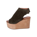 Celine Neo City Slingback - Olive/Dark Green