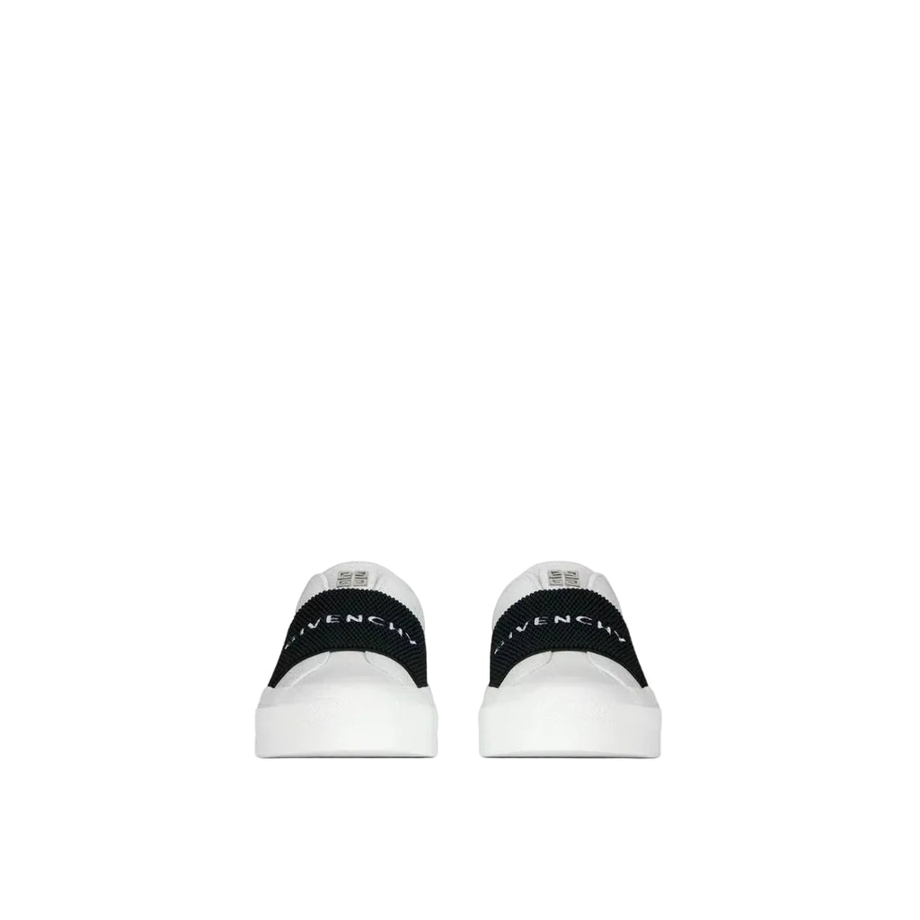Givenchy Leather Slingbacks White - White/Black