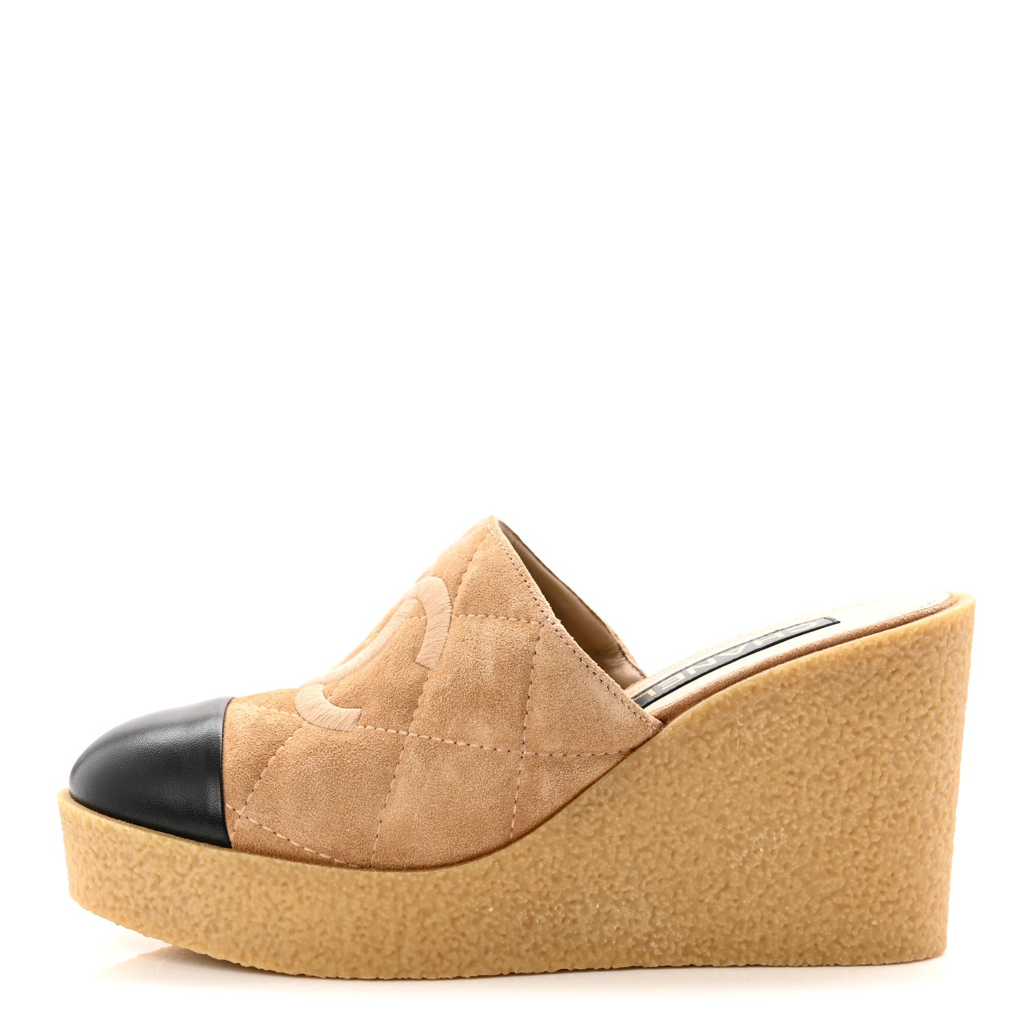 MIU MIU SUEDE MULES BEIGE