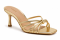 ROZIERA MINI SCRUNCH GOLD HEEL