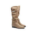 Hermès Jumping Supple Boot Beige - Beige Suede