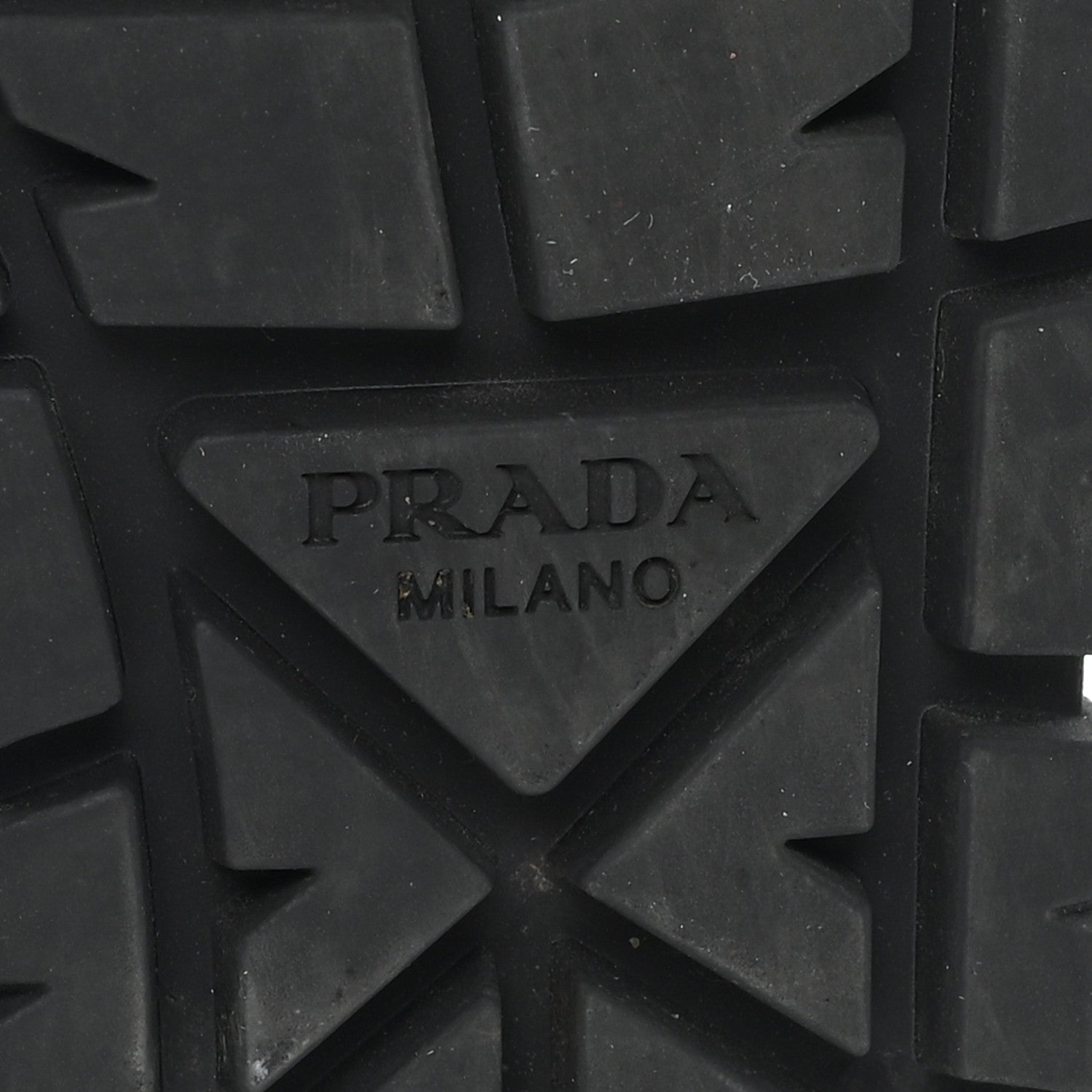 PRADA RE-NYLON GABARDINE TRIANGLE LOGO DOUBLE WHEEL SNEAKERS BLACK