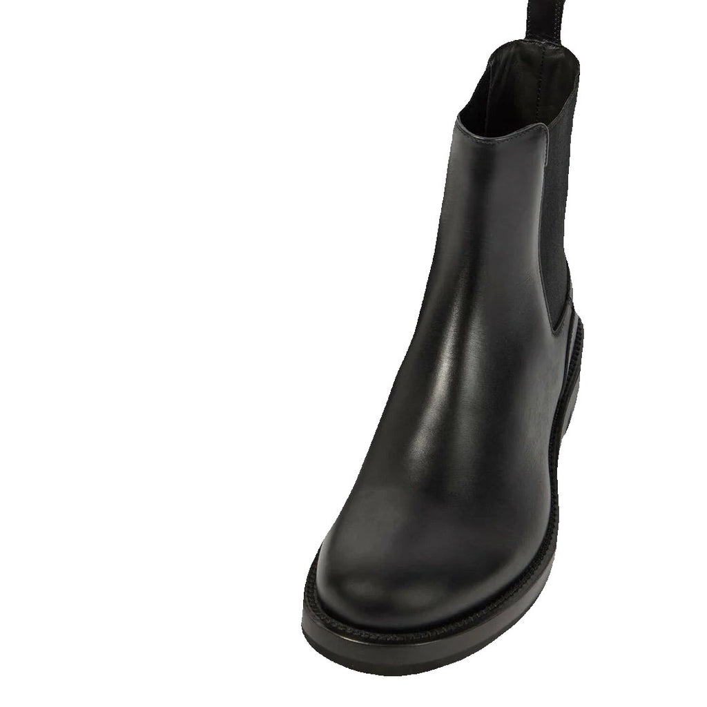 Valentino Garavani One Stud Leather Chelsea Boots - Black