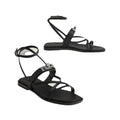 Hermès Moonlight 40 Sandal - Black (different model - flat strappy sandal)
